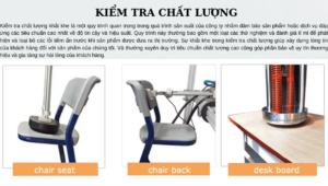 Bàn ghế học sinh test S-study ergonomic